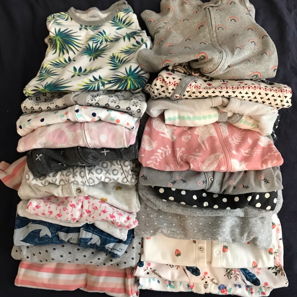 Baby Girl Fall/Winter Bundle Sizes NB-6 months